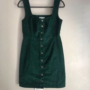 Forest green dress